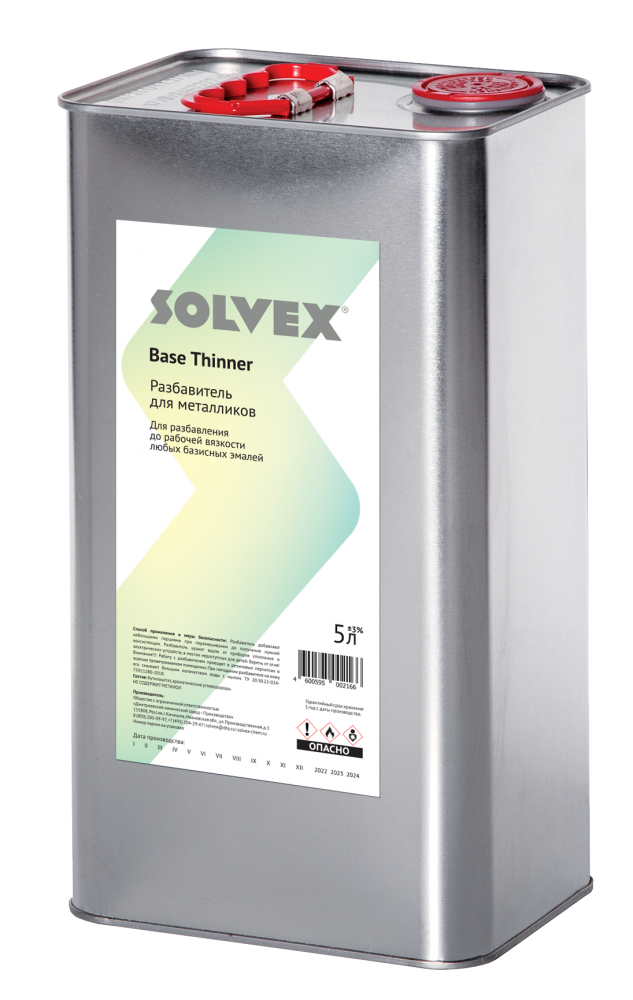 Разбавитель Solvex для металликов <span>5 л</span> - 1