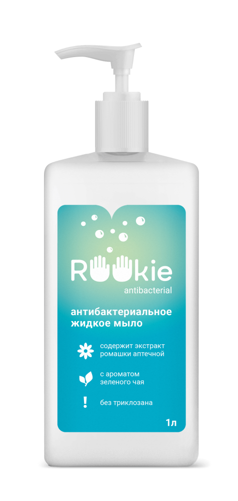 Мыло жидкое антибактериальное ROOKIE - 1