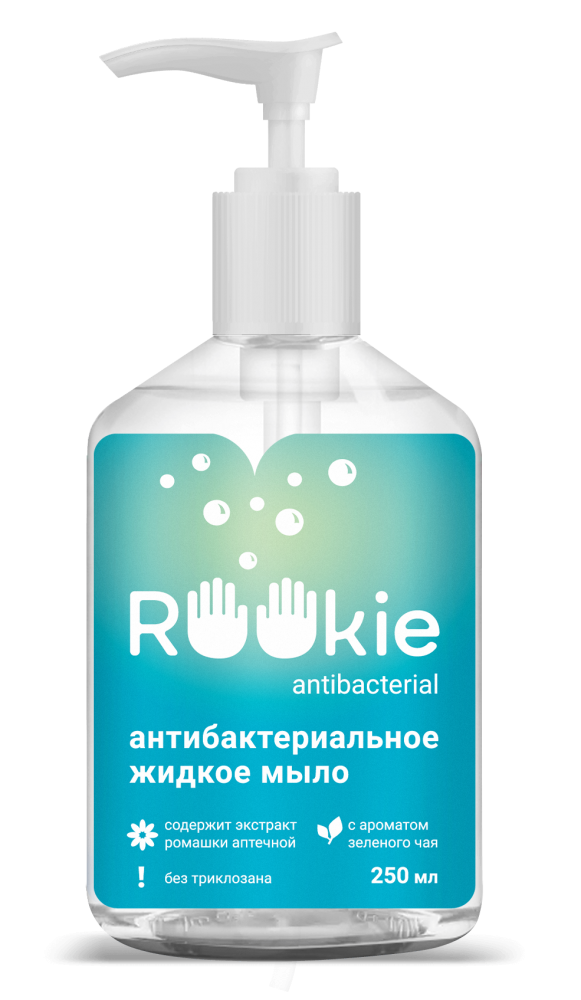 Мыло жидкое антибактериальное ROOKIE <span>250 мл</span> - 1