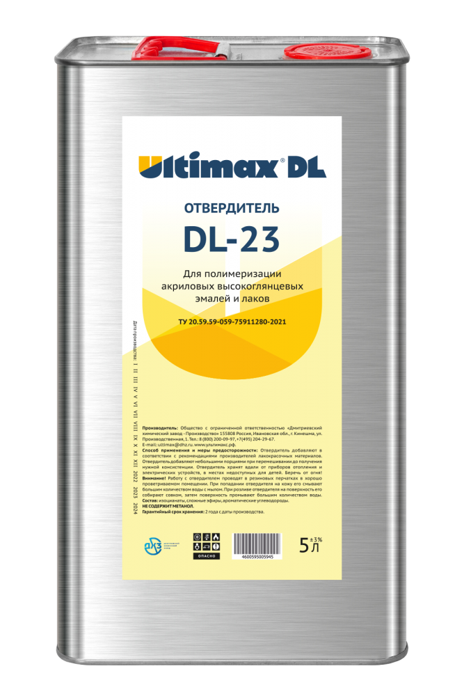 Отвердитель Ultimax DL-23 <span>5 л</span> - 1